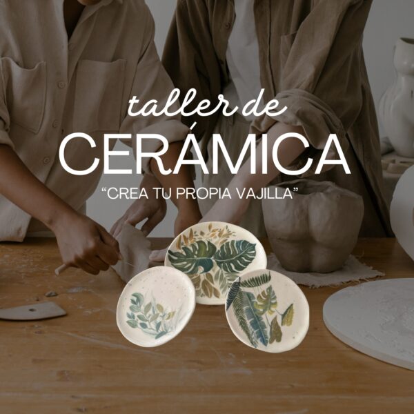 Taller vajilla cerámica